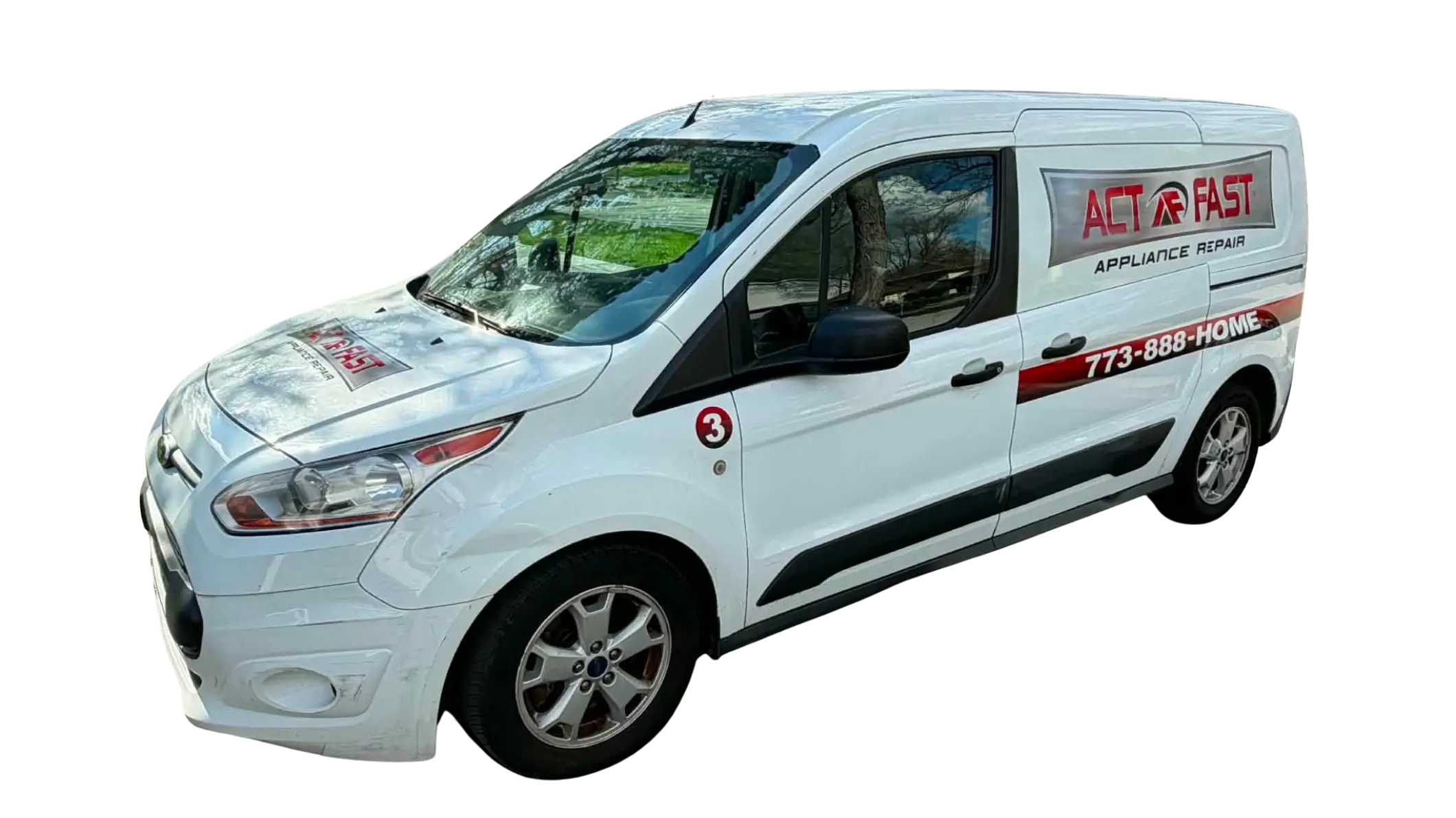 Actfast Appliance Repair Van